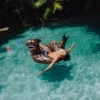 SHARK STASH - MATERASSINI GONFIABILI DA FESTA IN PISCINA