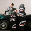 SHARKS IN PARIS HYPER PUFF MINI BORSONI