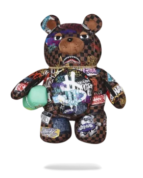 SHARKS IN PARIS Zaino "Moneybear" a forma di orsacchiotto di RIZZ
