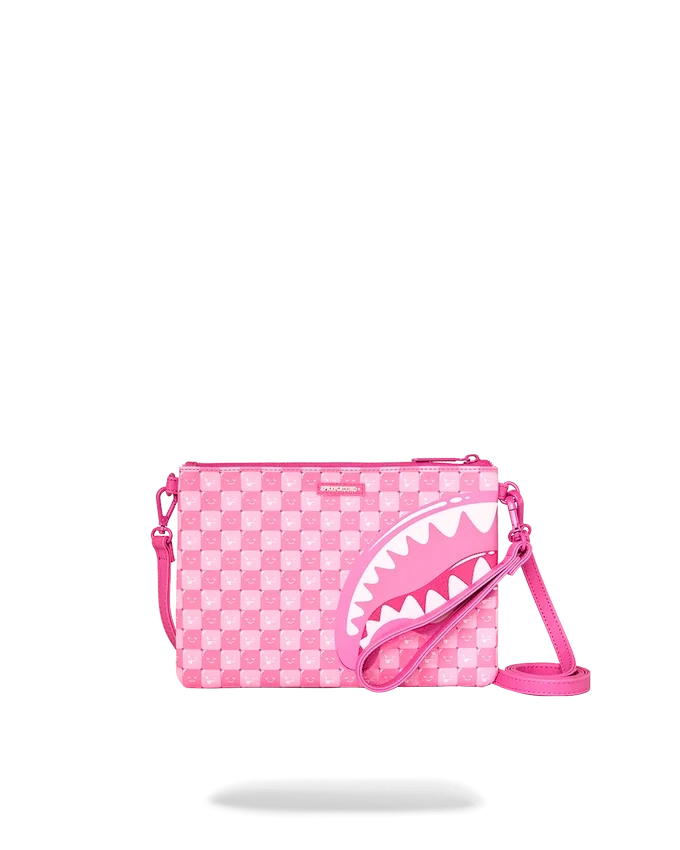 SHINOBI SHARKS IN PARIS (ROSA) CROSSOVER CLUTCH