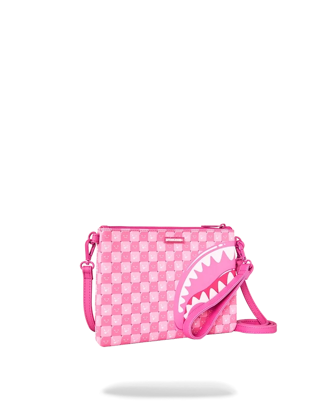 SHINOBI SHARKS IN PARIS (ROSA) CROSSOVER CLUTCH