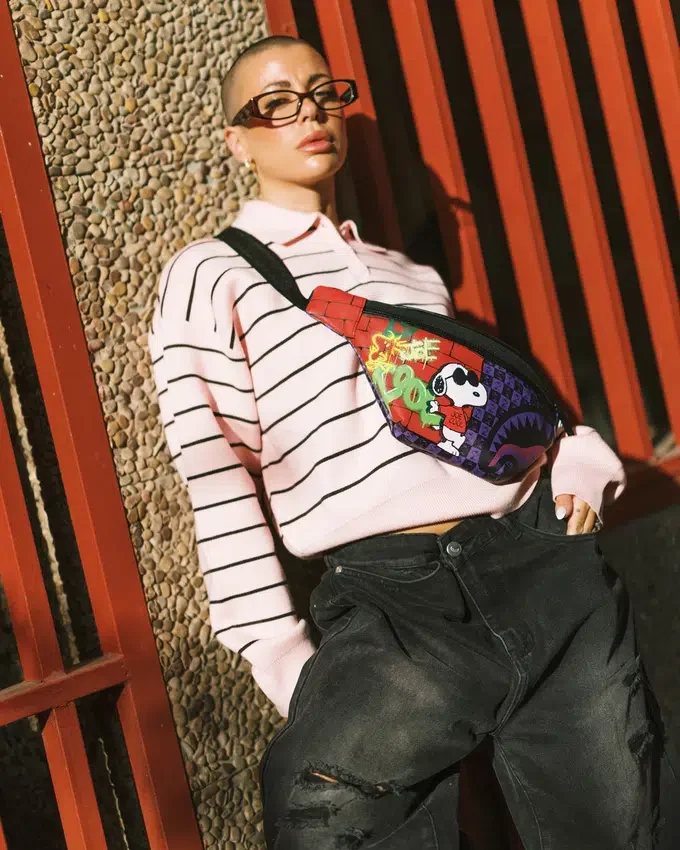 SNOOPY JOE COOL Borsa A Tracolla Savvy