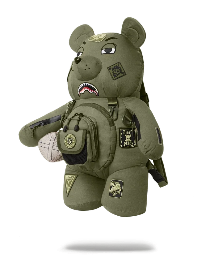 SPECIAL OPS FULL THROTTLE MONEYBEAR TEDDYBEAR Zaini