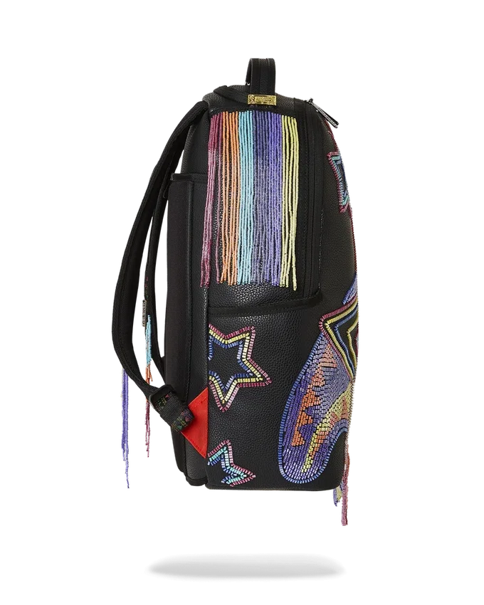 STAR RACER A.I.7 SANDFLOWER COLLAB Zaino con perline