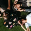 STUCK ON YA - Zaino con toppe in Velcro