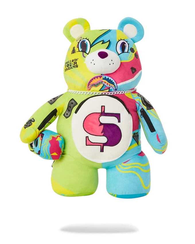 SUPER WEIRD MONEYBEAR Zaino Teddybear