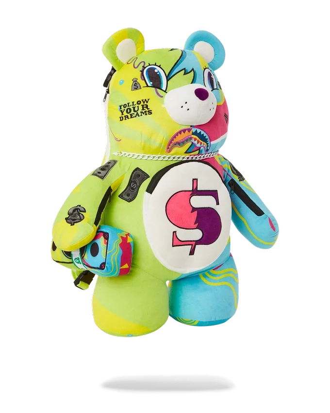 SUPER WEIRD MONEYBEAR Zaino Teddybear