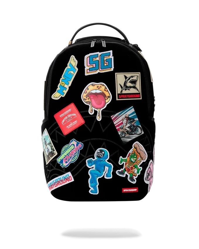 TANTE TOPPE IN VELCRO PER PERSONALIZZARE IL TUO ZAINO