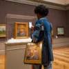 THE MET VAN GOGH FRAMED SELF-PORTRAIT BORSE TOTE