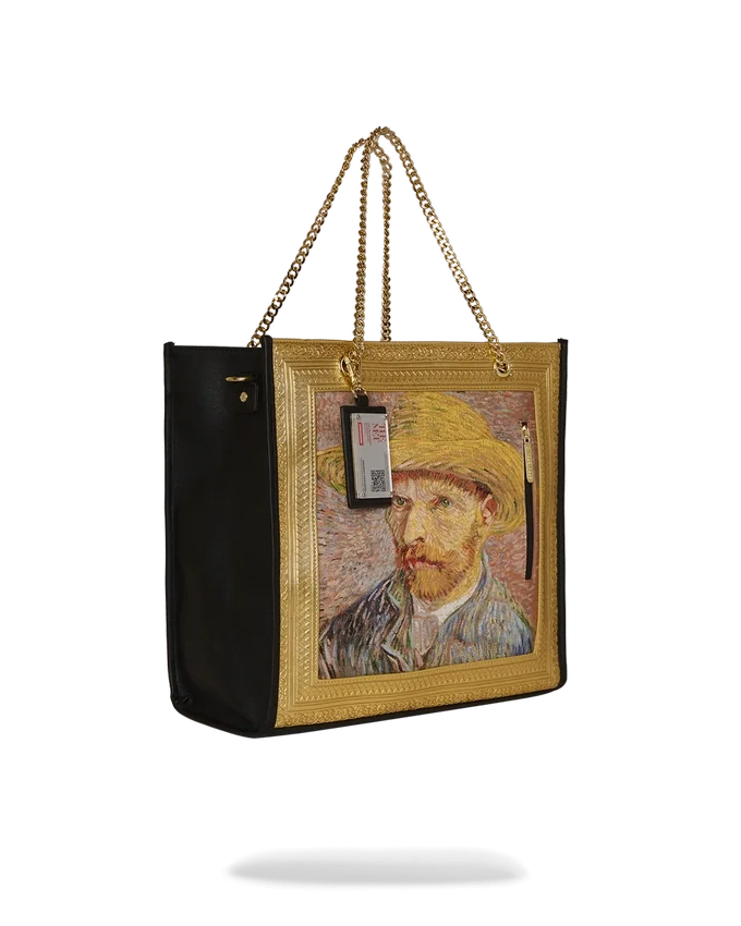 THE MET VAN GOGH FRAMED SELF-PORTRAIT BORSE TOTE