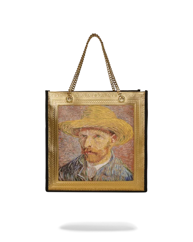 THE MET VAN GOGH FRAMED SELF-PORTRAIT BORSE TOTE