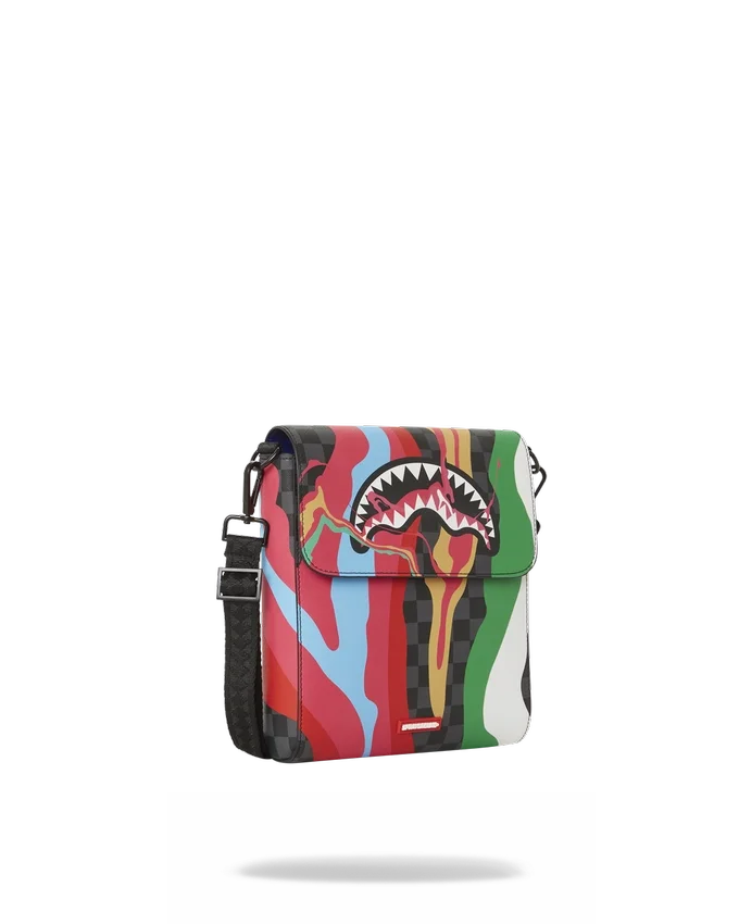 TRIPPY TAFFY BORSA A TRACOLLA GRANDE IN MONOSPALLA