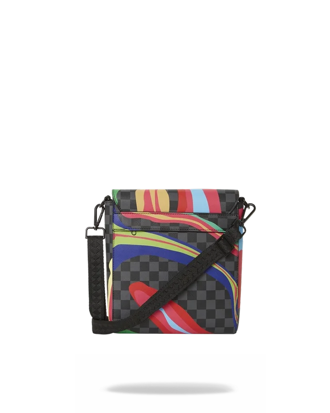 TRIPPY TAFFY BORSA A TRACOLLA GRANDE IN MONOSPALLA