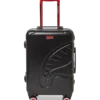 VALIGERIA A MANO CON SCARPA RIGIDA STAMPATA SHARKITECTURE NERO