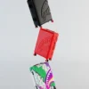 VALIGERIA A MANO CON SCARPA RIGIDA STAMPATA SHARKITECTURE ROSSO