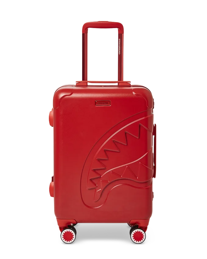 VALIGERIA A MANO CON SCARPA RIGIDA STAMPATA SHARKITECTURE ROSSO
