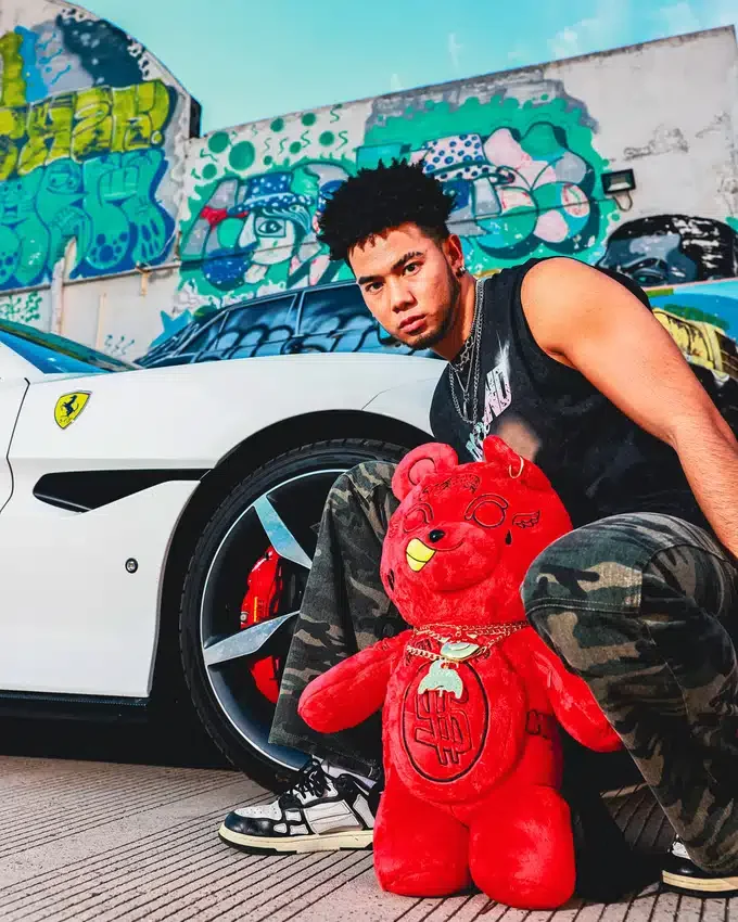 Zaini a forma di orsacchiotto di peluche Diablo