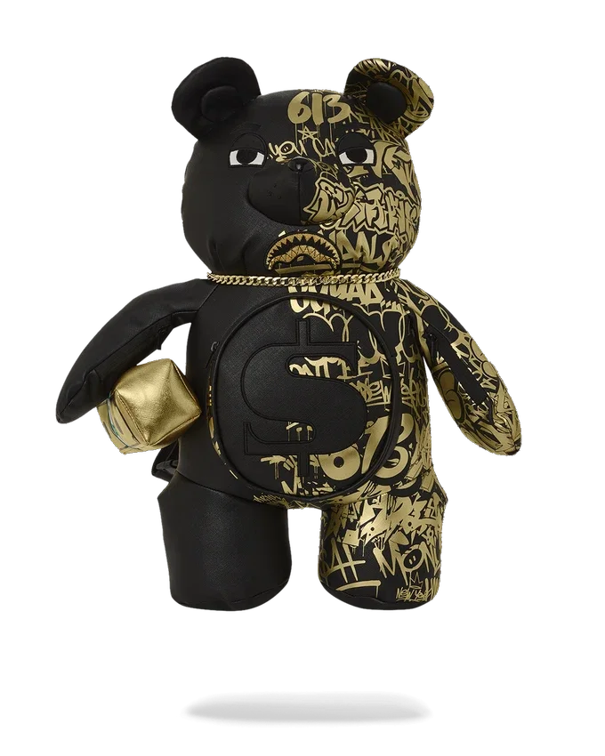 Zaini HALF GRAFF GLIDE MONEYBEAR TEDDYBEAR