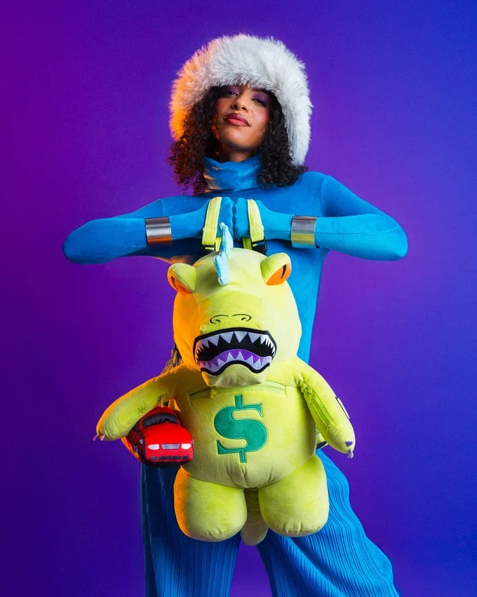 Zaini in peluche RUGRATS REPTAR GROWL