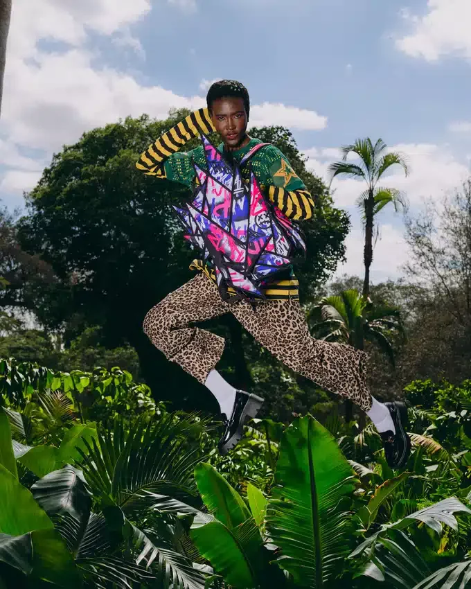 Zaini JAGGED EDGE RUNWAY