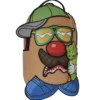 Zaini MR. POTATO HEAD VELCRO PATCH MIX-IT-UP DLXSV
