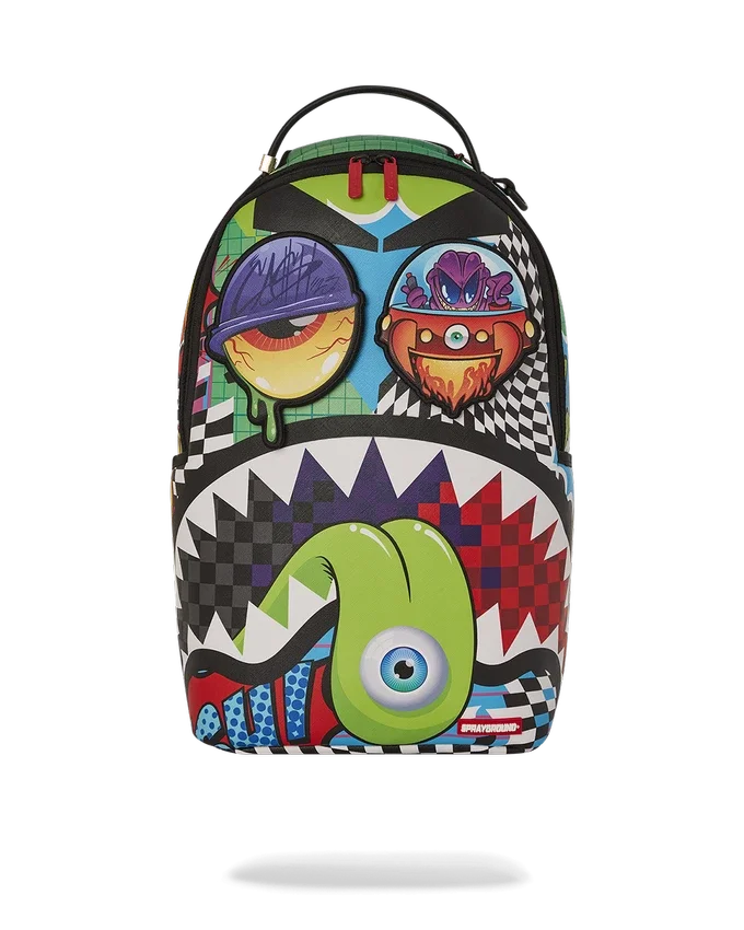 Zaini PSYCHO WORLD OF FUN (CON BANDAGGI PER GLI OCCHI IN VELCRO RIMOVIBILI)