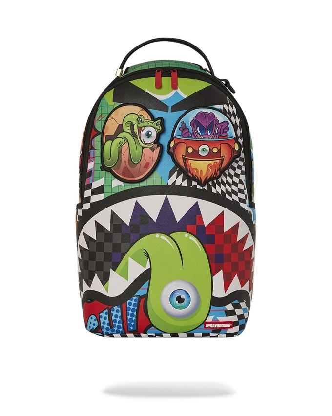 Zaini PSYCHO WORLD OF FUN (CON BANDAGGI PER GLI OCCHI IN VELCRO RIMOVIBILI)