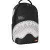 Zaini Shark Central a quadri crema e nero