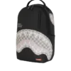 Zaini Shark Central a quadri crema e nero