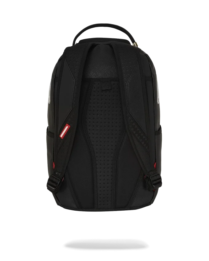 Zaini Shark Central a quadri crema e nero