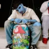 Zaini SMURFS IN THE GARDEN