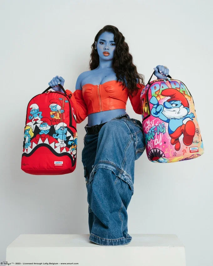 Zaini SMURFS SHARK BOUNCE