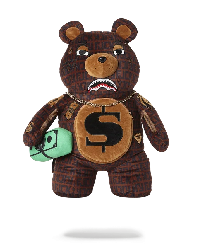 Zaino a forma di orsacchiotto Moneybear