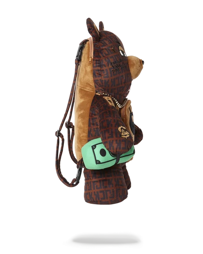 Zaino a forma di orsacchiotto Moneybear
