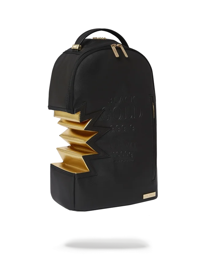 Zaino A.i.3 Shark Bite NERO E ORO (DLXV)