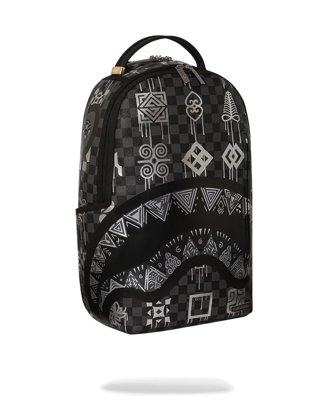 Zaino AFRICAN INTELLIGENCE 9 POWER GLYPHICS - Collaborazione con SANDFLOWER