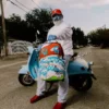 Zaino "Art Party" dei Puffi
