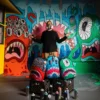 Zaino Bob Shark della collaborazione con l’artista JORGE RODRIGUEZ