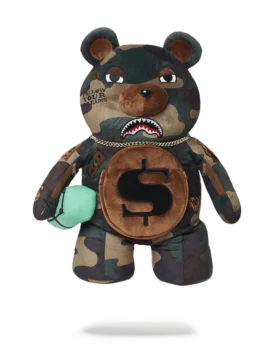 Zaino CAMOCHECK MONEYBEAR TEDDYBEAR