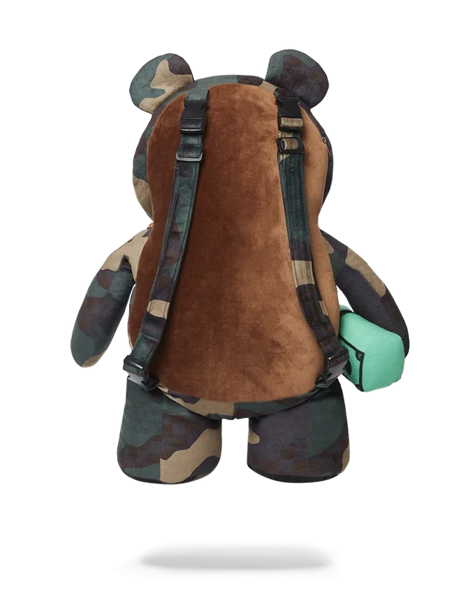 Zaino CAMOCHECK MONEYBEAR TEDDYBEAR