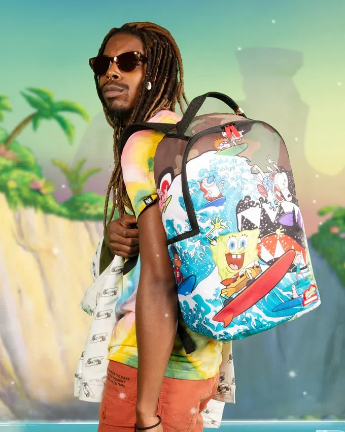 Zaino CAMOKAWA 90S SURFERS (DLXR)
