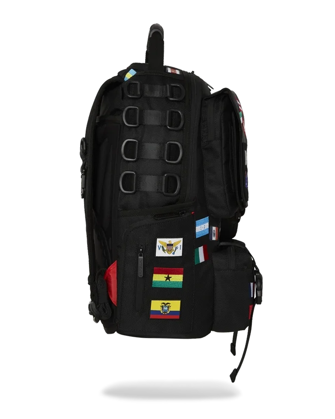 Zaino cargo JAMES FIRST CLASS GLOBAL FLAGS SPECIAL OPS