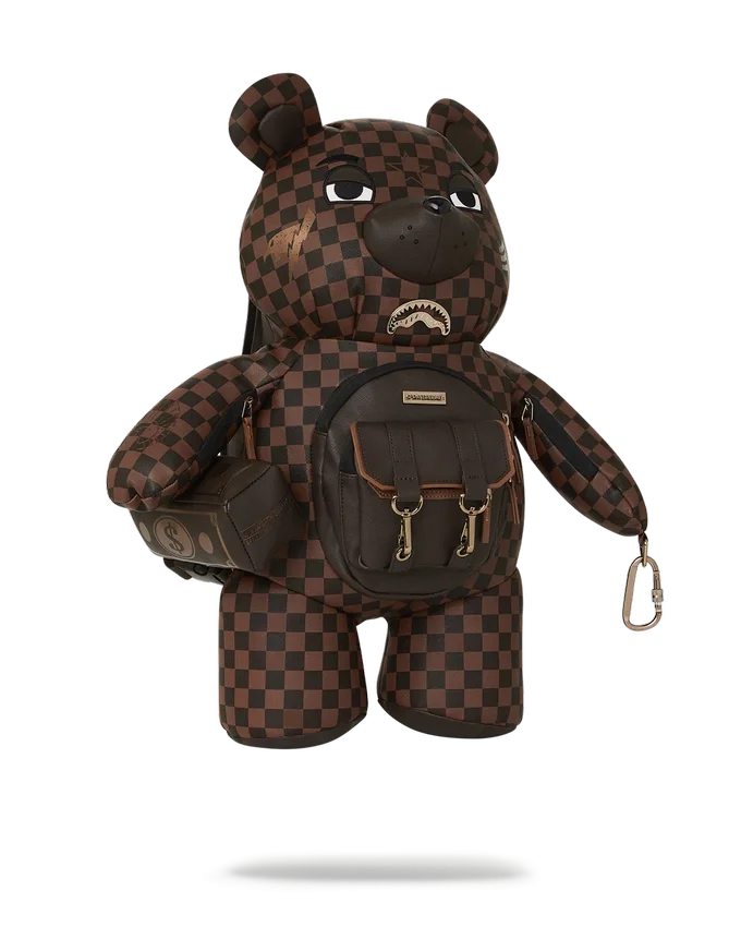 Zaino CHECKMATE ROYALE MONEYBEAR TEDDYBEAR