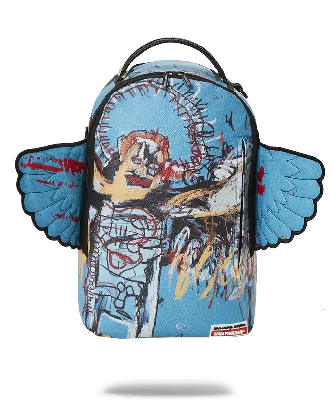 ZAINO CON ALI UFFICIALE BASQUIAT UNTITLED (FALLEN ANGEL) 1981 (DLXV)