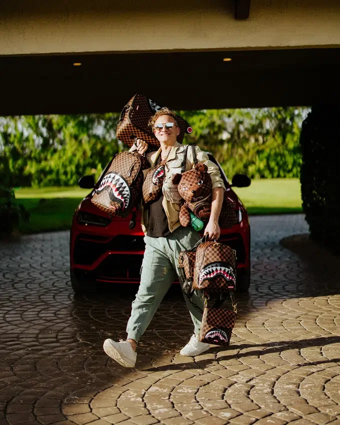 Zaino con orsacchiotto Moneybear con effetti lenticolari