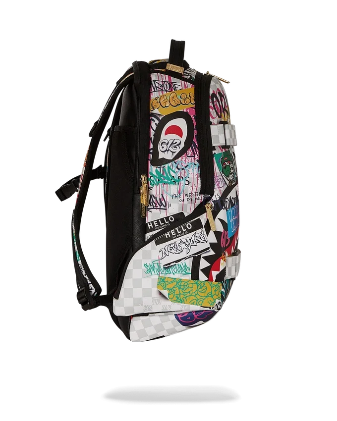 Zaino CREATE ANOTHER DAY con cinghia per skateboard