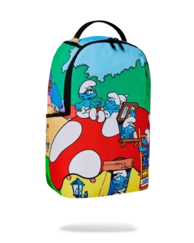 Zaino dei Puffi “Villaggio dei Funghi”