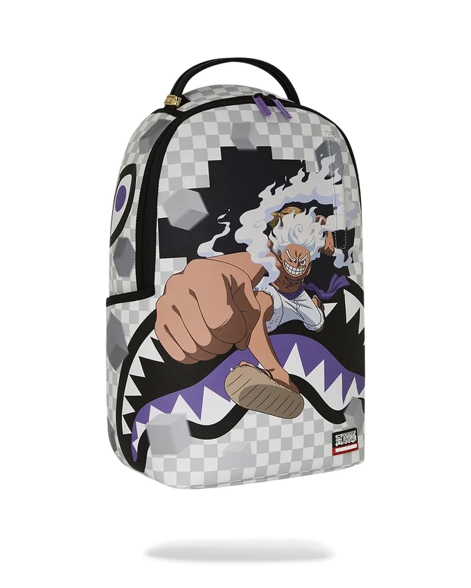 Zaino di attrezzatura ONE PIECE GEAR 5 LUFFY Checkered SMASH