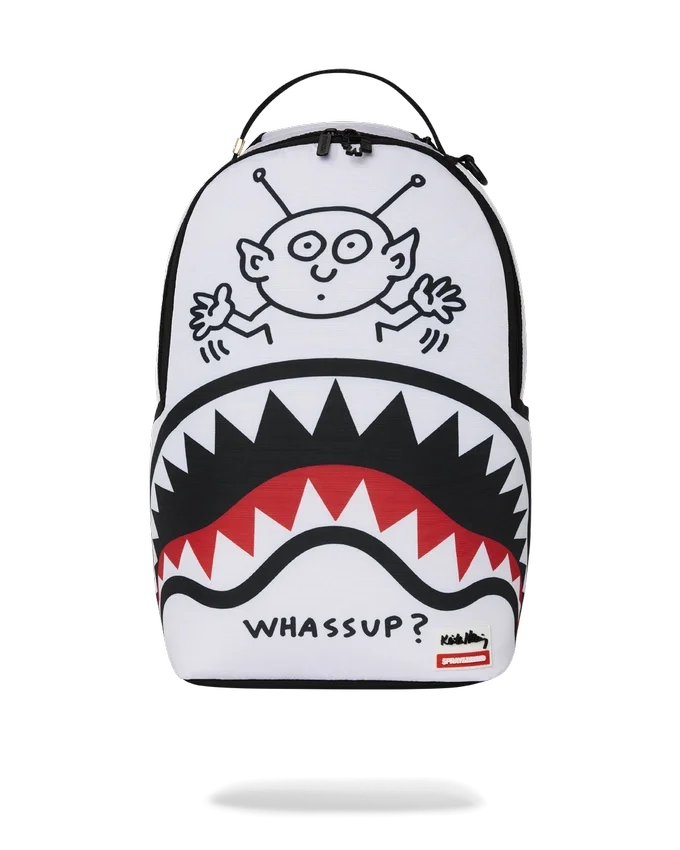Zaino DLX "Whassup Alien" di Keith Haring