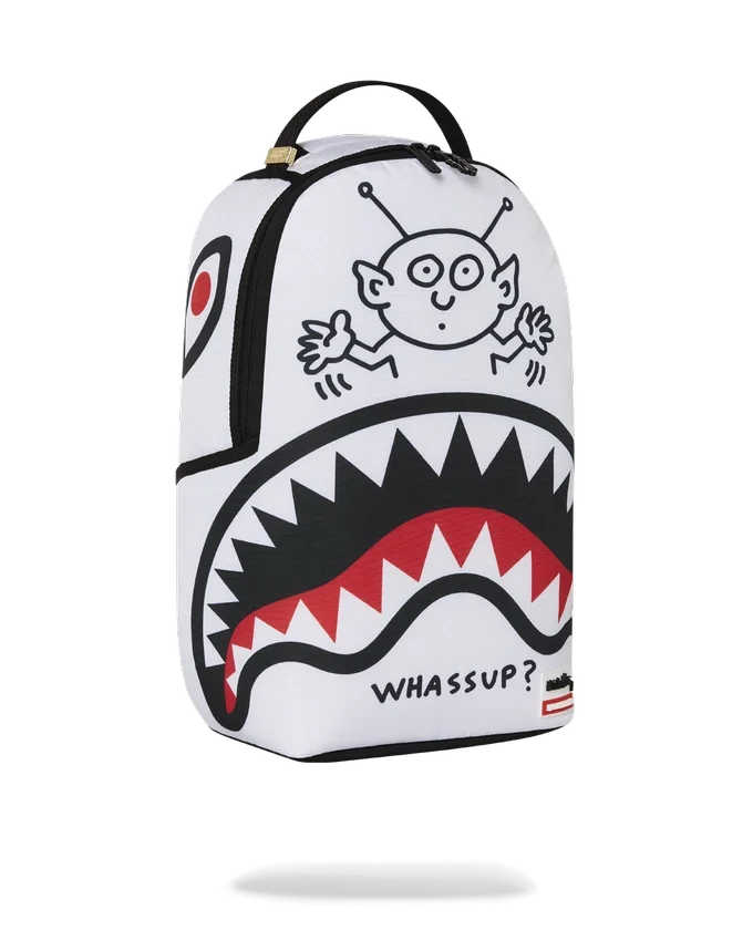 Zaino DLX "Whassup Alien" di Keith Haring